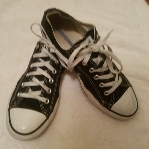 Converse black womens size 10